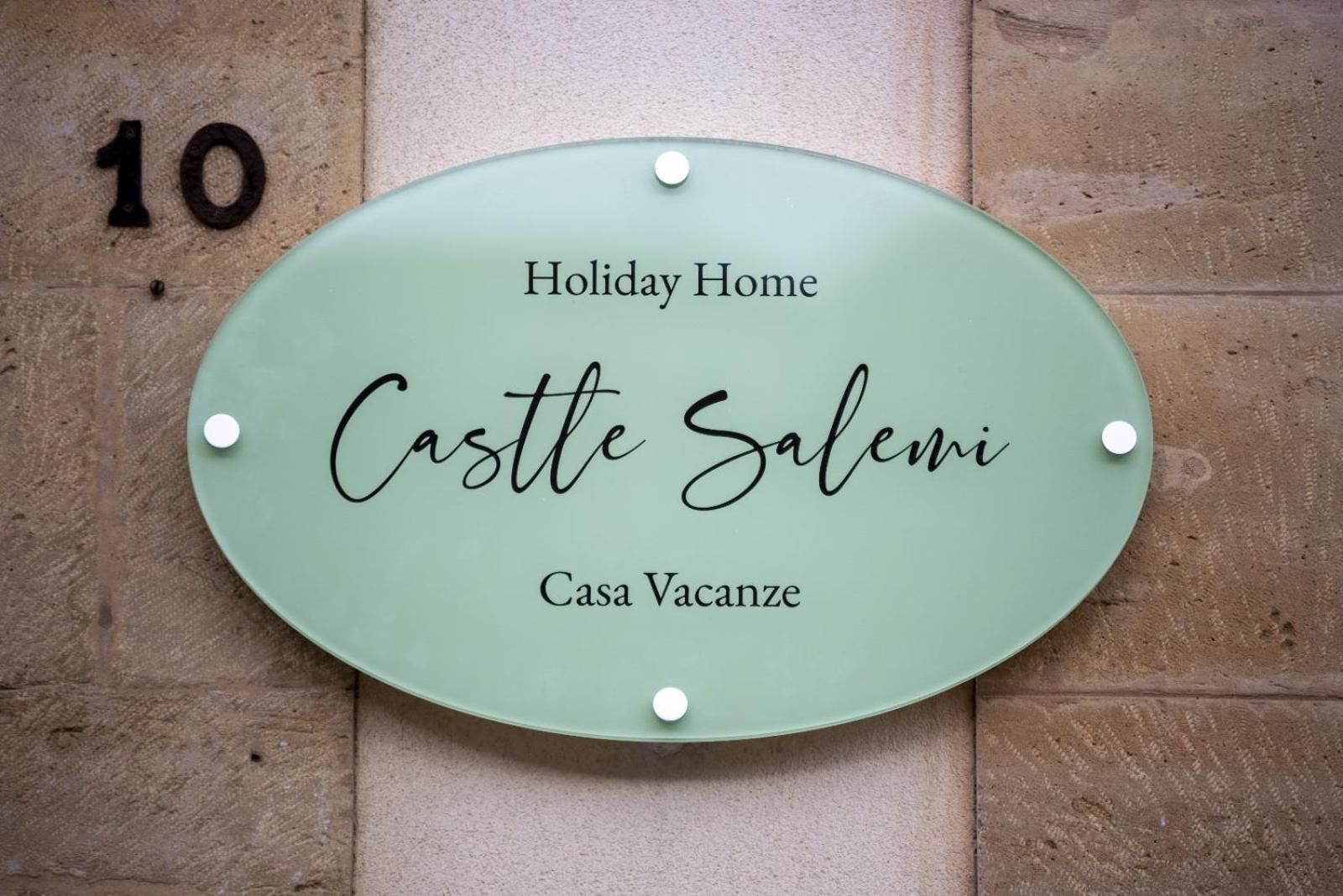 Holiday Home Castle Salemi - Casa Vacanze Extérieur photo